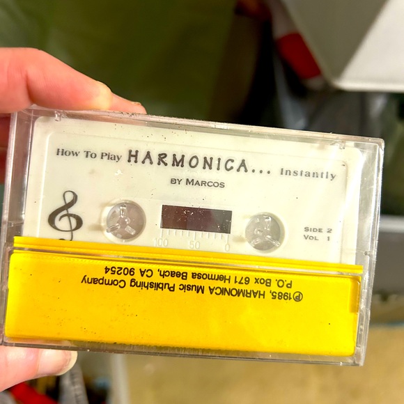 How to play the harmonica instantly cassette tape - Picture 1 of 1